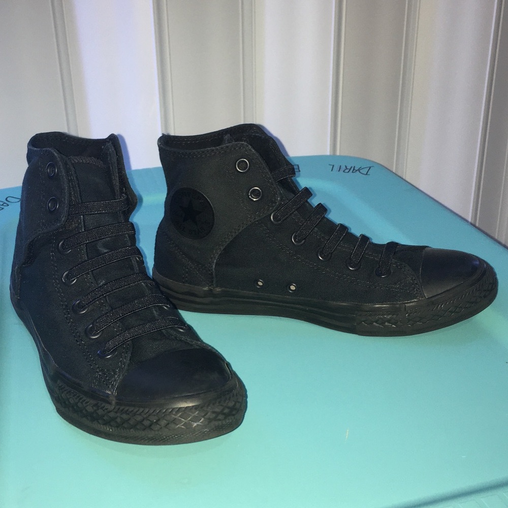 🖤ALL BLACK CONVERSE🌑